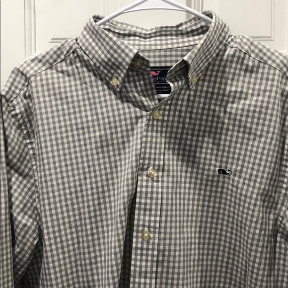 Vineyard Vines Men’s Slim Fit Whale Shirt - Picture 2 of 3